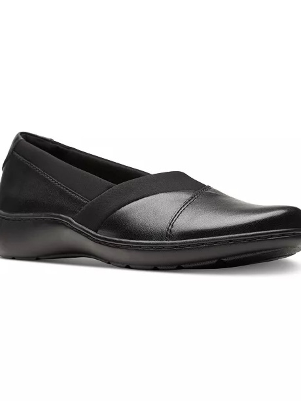 Clark’s Black Slip-On Women's Casual Flats NWT